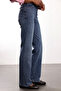 Blue Belted Lycra Straight Cut Jean 1001 - 4