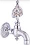 Engraved Perlatör Wall Mounted Hammam Kurna Ottoman Faucet Chrome - 2