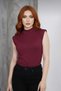 Women's 6-Piece Zero Sleeve Sleeveless Body High Neck Badi 6 Pieces Half Turtleneck - 3