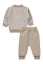 Cardigan Set for 6-18 Months - Beige 9-12 Months - 2