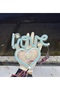 In-Car Neon Led Lighted Decor Love Heart (Ice Blue with 12 Volt Suction Cup) - 4