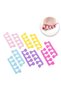 Pedicure Toe Separators Different Colors - 5 Pairs
