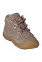 Cory Genuine Leather Ergonomic Barefoot First Step Shoes - Beige - 6