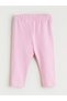 Ecru Floral Embroidered Baby Girl Blouse and Leggings - 8