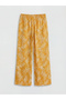 Patterned Girl's Trousers with Elastic Waist - 2