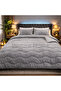 Single 100% Merino Lamb Wool Gray Welsoft Quilt