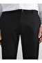 Black Standard Fit Gabardine Men's Chino Pants - 6