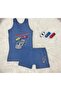 Cotton Boys' 4-Piece Tank Top and Boxer Set - 2