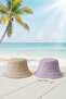 Advantage Pack of 2 Unisex Cotton Bucket Fisherman Hat Set