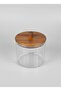 Nilo Acacia Vacuum Glass Jar with Lid 1380ml (16X14Cm) - 3