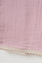 Baby Newborn 100% Cotton 4-Piece Double Layer Muslin & Muslin Blanket Hospital Discharge Bodysuit Set - 3