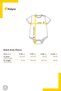 100% Cotton Gray Piping Detailed Raglan Sleeve Car Baby Bodysuit - 6