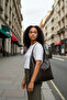 Women's Bitter Brown Oversize Zippered Wide Cut Large Shoulder Bag New York - 3