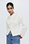 Collarless scuba blazer