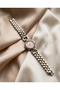 Women's Steel Watch Gold & Silver Band Pink Dial |   Vintage Luxury Elegant Minimal Wrist Watch 2026 - 6