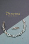 Xuping Bracelet Baklava Model Silver Color Xuping Bracelet Does Not Tarnish/17+2Cm