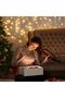 Curtain Lights, Fairy Lights for Bedroom, 300 LEDs Warm White Twinkle Lights 8 Modes USB Powered, Ic - 7