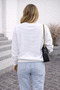 Unisex women's oversized sweatshirt - basic crew neck long sleeve casual everyday sweatshirt - 2