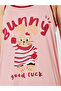 Pink Bunny Print Cami Nightdress - 3