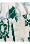 Women Green Printed Strappy A-Line Maxi Dress - 6