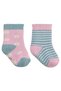 Flower Havlu 6- 2-Piece Baby Girl Socks Set - Standard