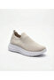 Beige Unisex Laceless Knitwear Sneaker - 3