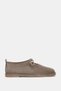 Vireon Genuine Leather Women's Shoes with Lace Detail - Mink Suede - 3