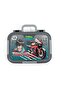 Kids Black Gray Nefti Anime Motorcycle Patterned Stainless Steel Lunch Box 39272 - 5