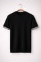 Men's Slim Fit Knitwear T-Shirt |   Corded Fabric |   Stripe Detailed Short Sleeve - 5
