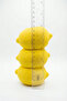 Decorative Three-Tier Lemon Design Vase - Kitchen and Living Room Decoration - Dried Flower - Bioplastic - 5