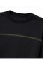 Men's Large Size Black Crew Neck Stripe Detailed Knitwear Sweater 3Xl-4Xl-5Xl-6Xl - 2