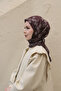 وشاح قطني مستورد بنمط خطوط - 3