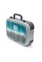 Kids Turquoise Gray Batik Patterned Stainless Steel Lunch Box 39276 - 4