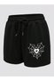 New Fashion Men's Spider Print Shorts with Pockets - 2