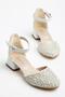 Daily Very Stylish Girls' Stone Heeled Evening Dress Shoes - 6
