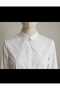 White Buttoned Collar - 2