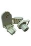 32mm Roller Blinds Cream Latch Foot and Square Pin Mechanism Set - 9