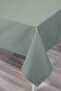 Dertsiz Panama Linen Premium Tablecloth - Water and Stain Repellent Cotton Blend Duck Cloth - 5