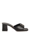 Black Lightweight Women's Heeled Slippers 467060 Z - 3