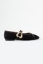 Jadon Trend Heart Buckle Women's Ballerinas Casual Stylish Mary Jane Shoes