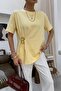 Gold Accessory Detailed Tshirt Yellow - 3