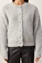 Basic Soft Textured Knitwear Cardigan Aw25Hi0076