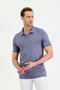 Polo Collar Short Sleeve Men's T-Shirt – Modern and Timeless Elegance - 6