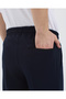Men's Regular Fit Trousers with Elastic Waist and Lycra Cuffs - 5