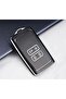 For Renault Rafale Clio 5 Zoe Megane E-Tech Koleos Austral Kadjar Captur Zoe Key Case Cover Black Silver