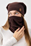 100% Micro Polar Fleece Extra Flexible and Soft Women's Beanie Neck Warmer Set - 6