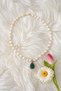 Handmade Necklace Designed with Real Emerald Natural Gemstone Pendant and Freshwater Pearl Elegance - 5