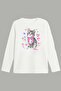 Printed Long Sleeve T-Shirt for Girls B14 - 3