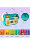 -Baby Musical Learning Radio Toy with Lights and Sound -Green/Pink - 5