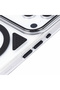 iPhone 15 Pro Compatible Line Magsafe Transparent Case - Camera Protected, Yellowing Resistant - 4